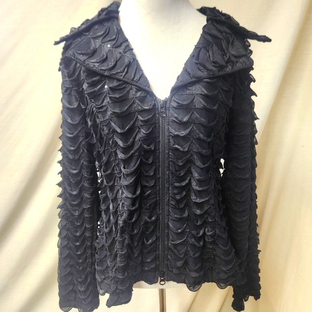 COPY - Black sparkle Top